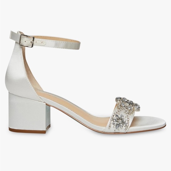 Blue by Betsy Johnson Mel Sandal Size 11 ivory - Picture 2 of 12